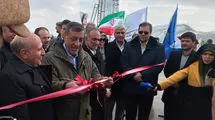 معاون پزشکیان پروژه راه‌سازی «جاده ابریشم» را افتتاح کرد
