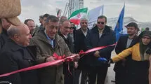 معاون پزشکیان پروژه راه‌سازی «جاده ابریشم» را افتتاح کرد
