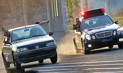 تعقیب و گریز گانگستری در قلب تهران