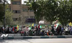رزمایش موتور سواران جان‌فدای ایران