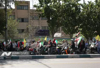 رزمایش موتور سواران جان‌فدای ایران
