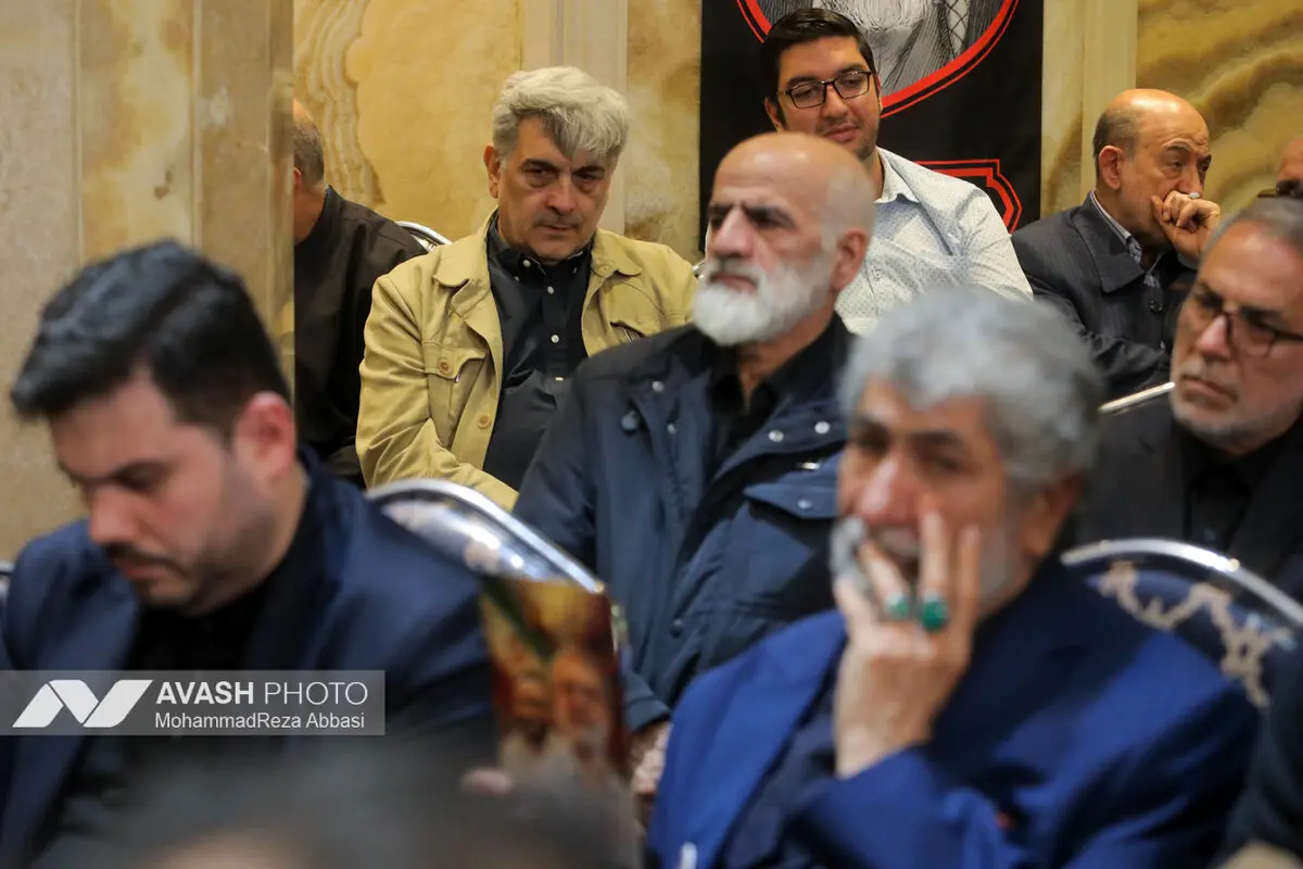 مراسم گرامیداشت شهید علی لاریجانی و فرزندش شهید مرتضی لاریجانی