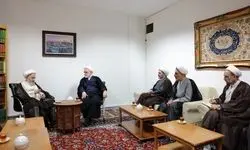 محسنی اژه‌ای در دیدار با آیت‌الله سبحانی: تولید و بخش خصوصی کلید حل مشکلات اقتصادی است