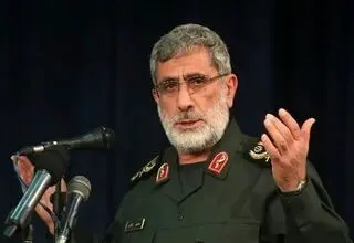 واکنش سردار قاآنی به نماز خواندن بر پیکر رهبر شهید 