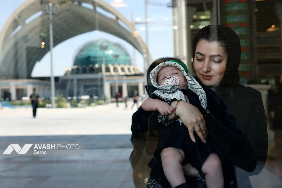 مراسم شیرخوارگان حسینی - تهران