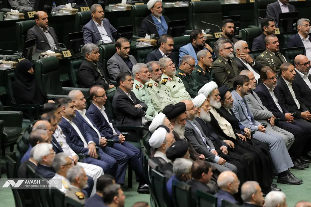 مراسم بزرگداشت شهدای خدمت در مجلس شورای اسلامی