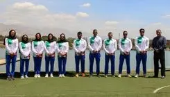 پاروزنان ایران به آب های آرام چین می زنند