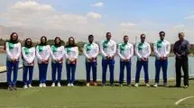 پاروزنان ایران به آب های آرام چین می زنند