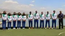 پاروزنان ایران به آب های آرام چین می زنند