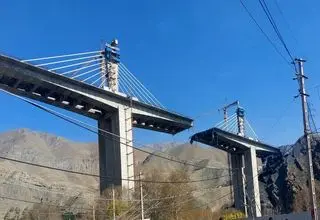 تشریح آخرین وضعیت خسارت به پل بی یک واقع در استان البرز 