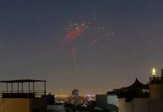 پدافند تهران امشب در حال مقابله با «اوریبتور» بود
