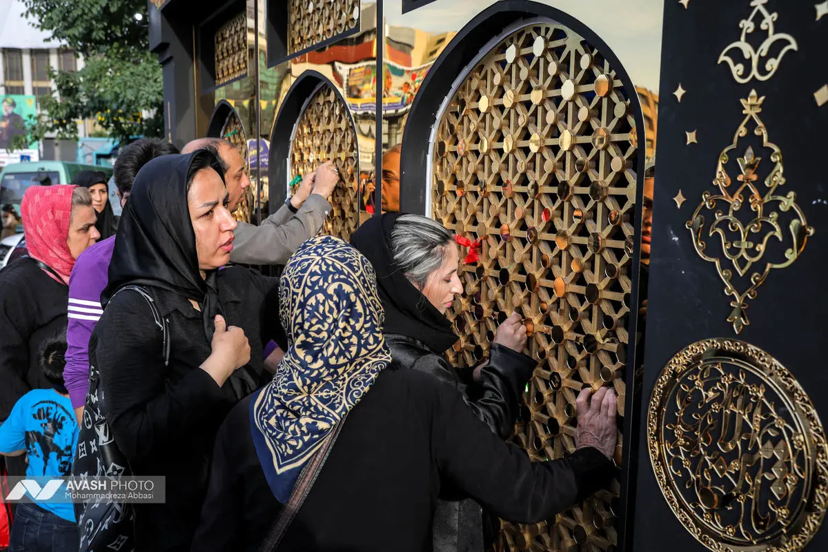 اجتماع ۵ کیلومتری امام رضایی‌ها در تهران