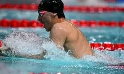 راهیابی آراد مهدی‌زاده به نیمه‌نهایی ماده ۵۰ متر قورباغه