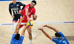 والیبال ایران پیروز دومین دیدار شد