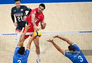والیبال ایران پیروز دومین دیدار شد