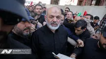 شعار مردم هنگام خروج سردار وحیدی از مصلی/ فیلم