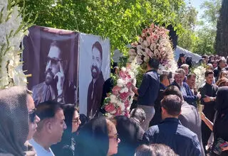 آئین یادبود چهلمین روز درگذشت زنده‌یاد حمید هیراد برگزار شد