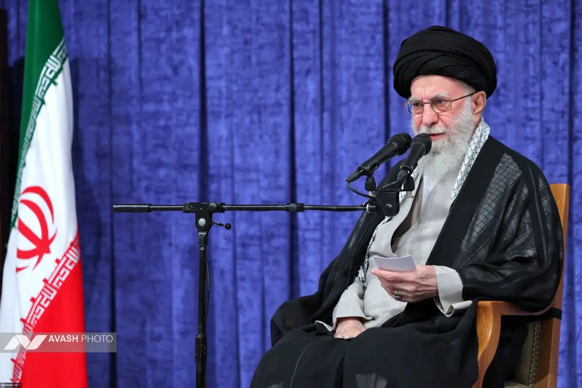 عزاداری شهادت امام رضا (ع) با حضور رهبر انقلاب