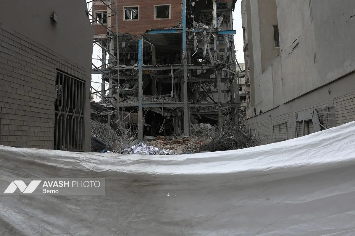 خسارات ناشی از تجاوز هوایی آمریکا و رژیم صهیونیستی به ایران - تهران 