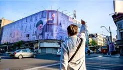 رونمایی از دیوارنگاره میدان جمهوری