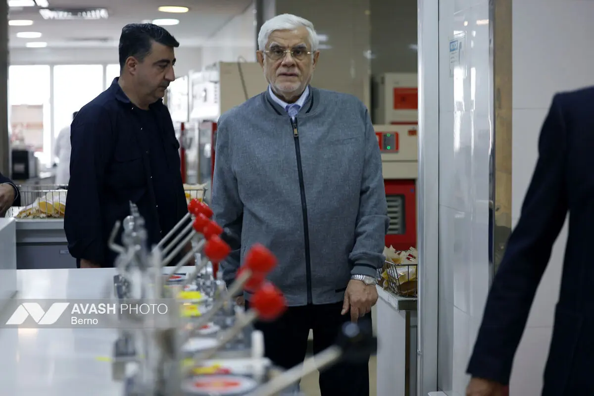 بازدید معاون اول رییس جمهور از سازمان انتقال خون