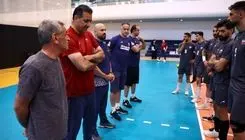 اولین تمرین تیم ملی والیبال مردان+ فیلم