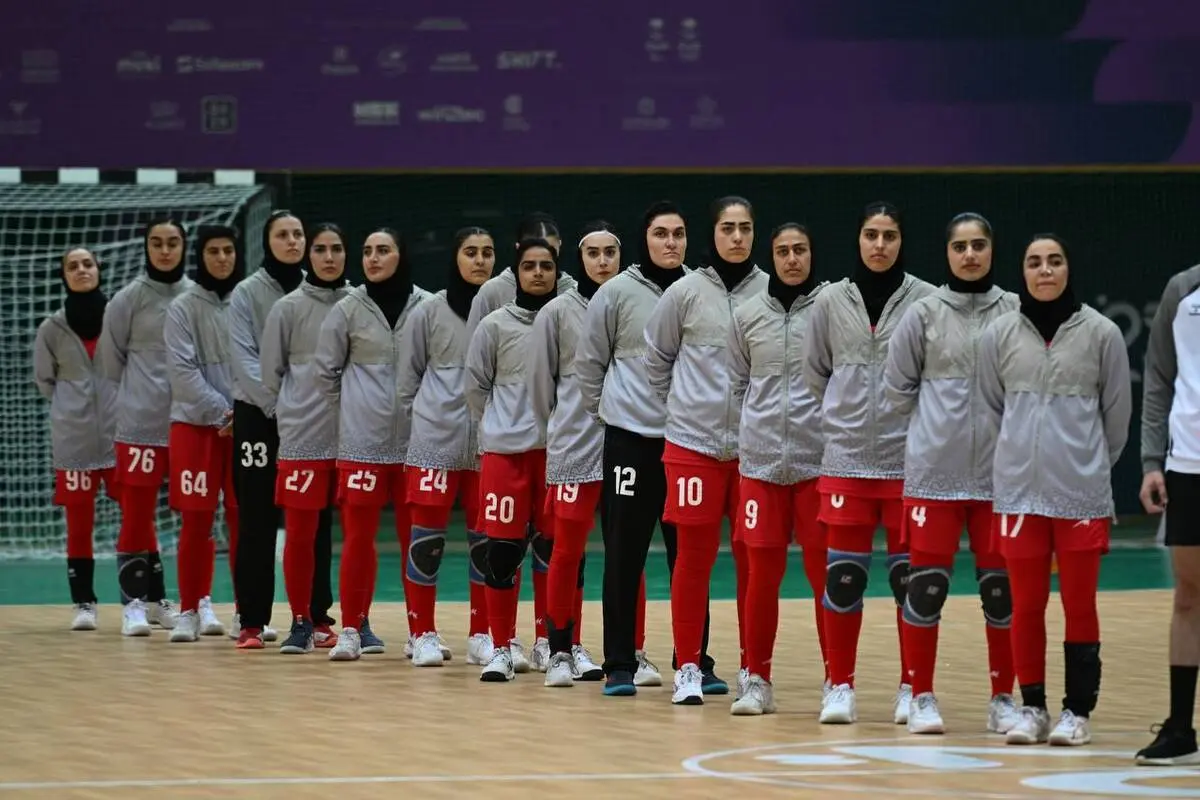 صعود تیم ملی هندبال بانوان ایران به نیمه نهایی