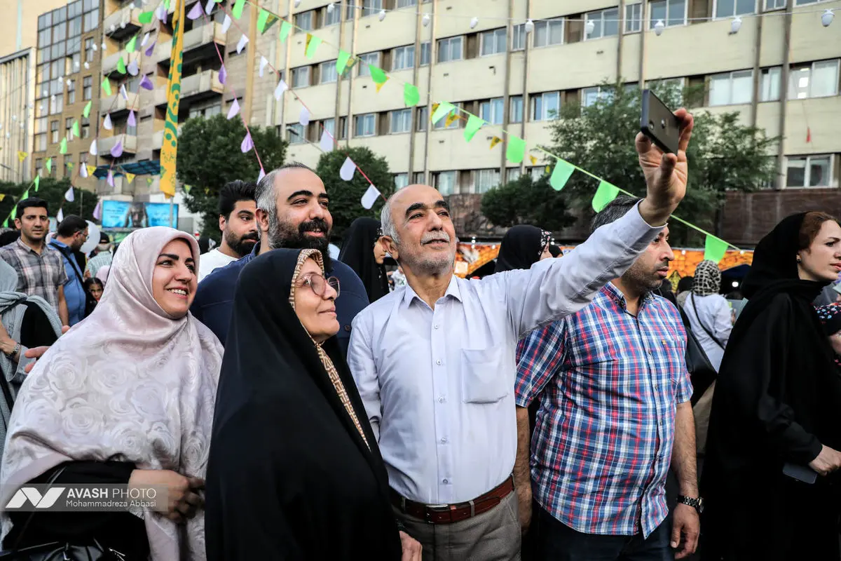 اجتماع ۵ کیلومتری امام رضایی‌ها در تهران