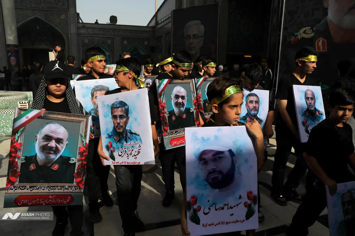 مراسم یادبود شهید سرلشکر حسین سلامی