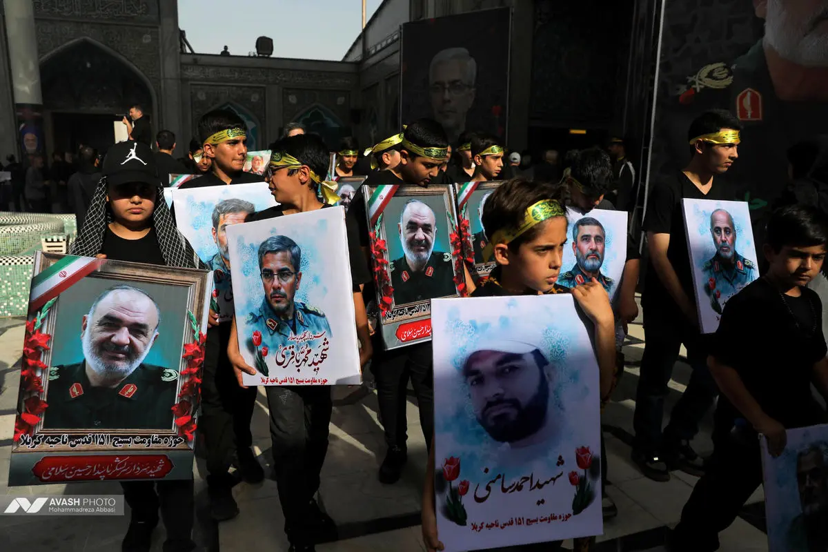 مراسم یادبود شهید سرلشکر حسین سلامی