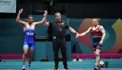 رحمان، اولین طلایی کشتی آزاد