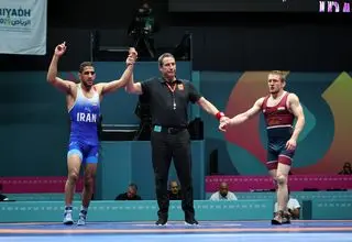 رحمان، اولین طلایی کشتی آزاد