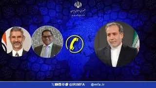 رایزنی عراقچی با وزیران خارجه هند و سریلانکا درباره ناوچه غیر مسلح «دنا»
