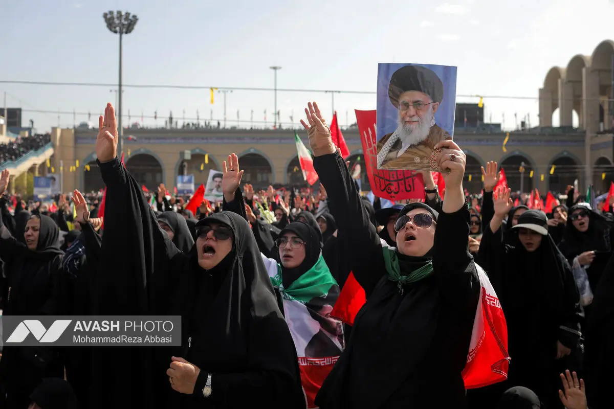 مراسم وداع با رهبر شهید انقلاب