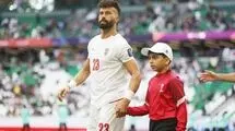 رامین رضاییان با بازوبند کاپیتانی در ترکیب تیم ملی