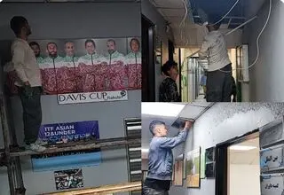 آغاز بازسازی فدراسیون تنیس پس از جنگ تحمیلی سوم