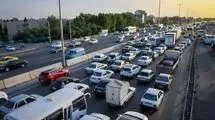 ترافیک سنگین در آزادراه‌های البرز