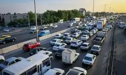 ترافیک سنگین در آزادراه‌های البرز