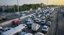 ترافیک سنگین در آزادراه‌های البرز