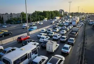 ترافیک سنگین در آزادراه‌های البرز