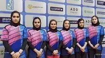 پیروزی دختران پینگ پنگ باز جوان ایران مقابل میزبان مسابقات آسیای میانه
