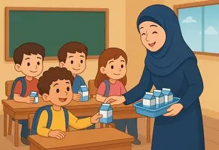 چرا شیر در مدارس توزیع نمی‌شود؟