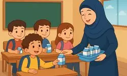 چرا شیر در مدارس توزیع نمی‌شود؟