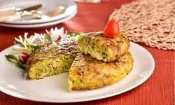 طرز تهیه کوکو چغترمه؛ صبحانه عروسی رشتی ها