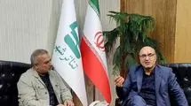 بازدید رضا مردانی از تئاتر شهر در نخستین روزهای مسئولیت