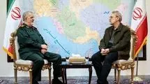لاریجانی با فرمانده کل سپاه دیدار کرد