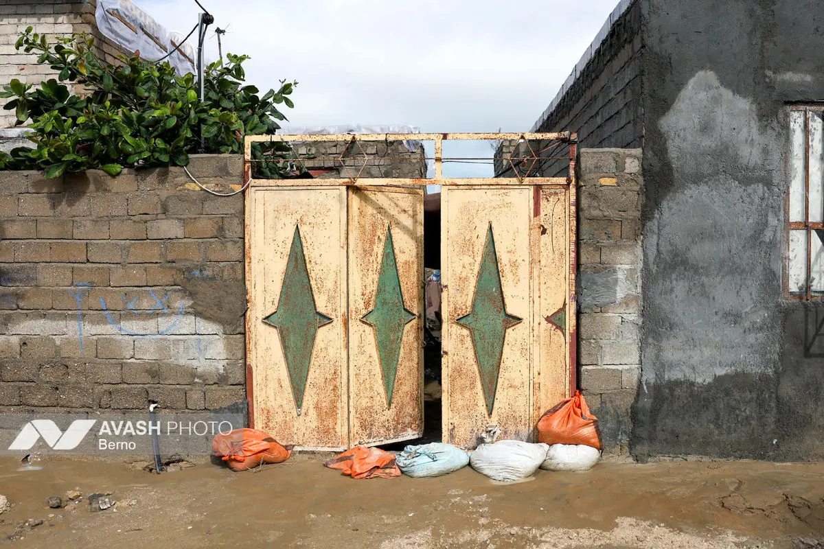 جزیره قشم پس از وقوع سیل