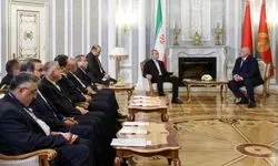 امضای ۱۲ سند همکاری و ۱ بیانیه مشترک میان ایران و بلاروس