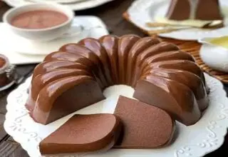 طرز تهیه دسر شکلاتی فرانسوی با سه قلم مواد