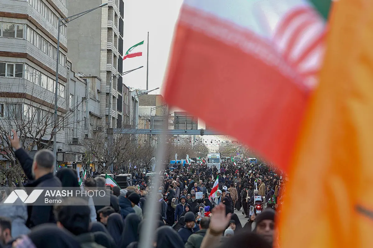 مراسم تشییع پیکر شهدای جنایات اخیر صهیونی - آمریکایی _۲